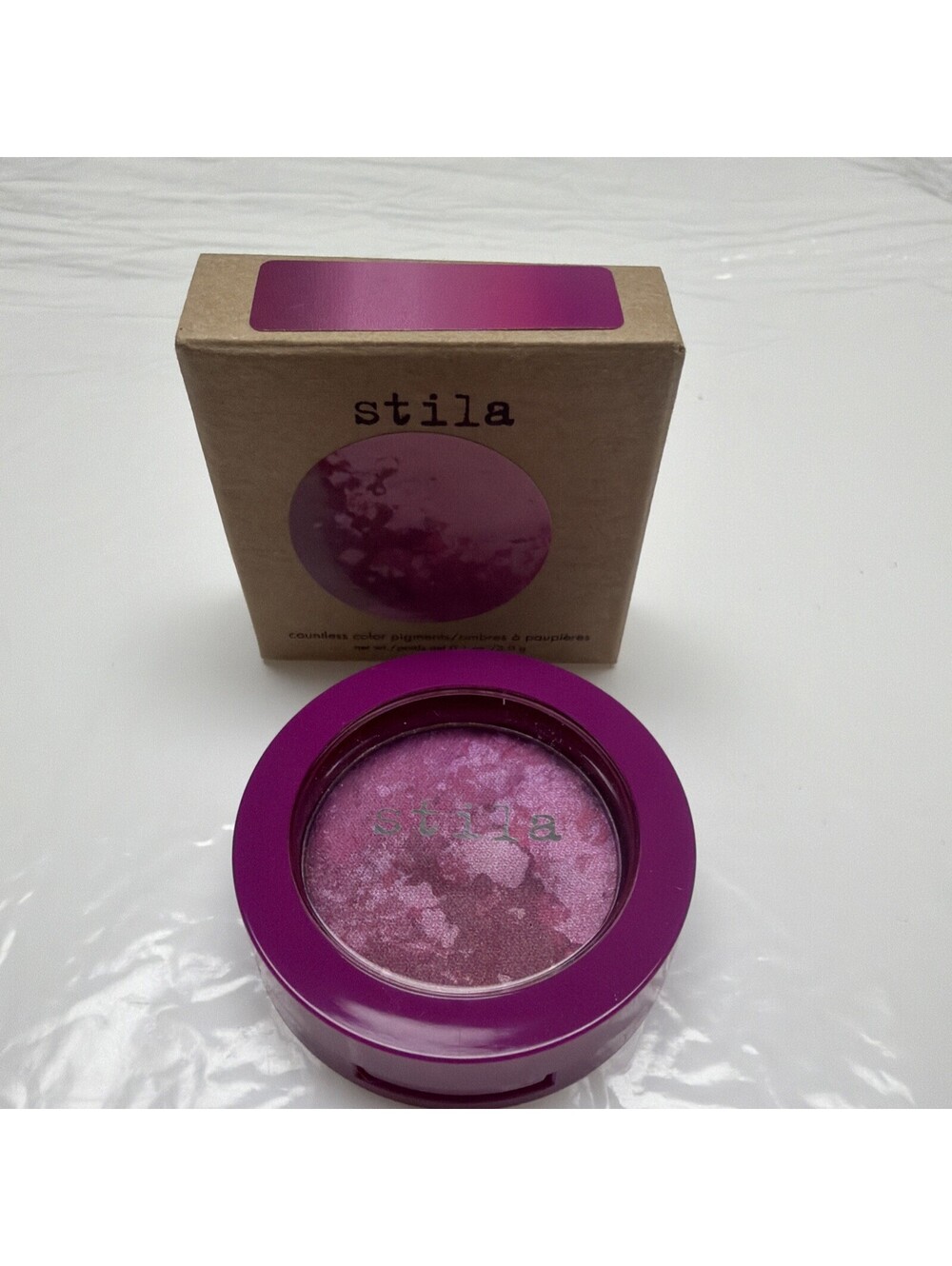 Stila Eye Shadow Indie Intense Pinks Multishade Italy Countless Color Pigments